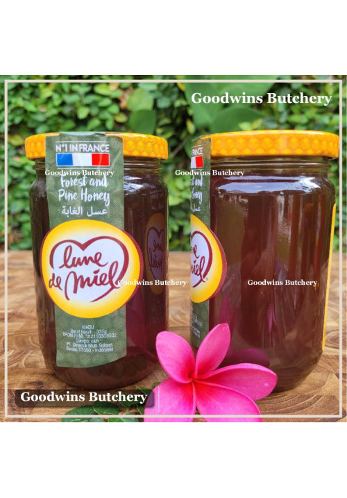 Honey madu Lune De Miel FOREST & PINE HONEY France 375g